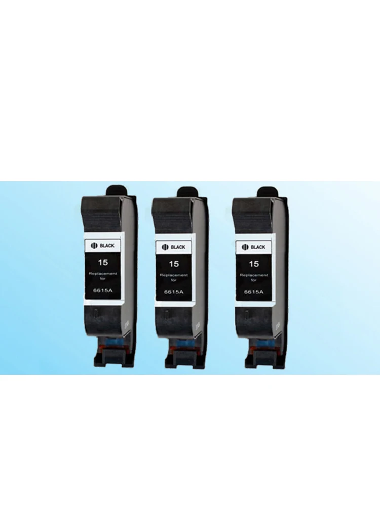 3 шт. Замена для 15 совместимый для hp15 C6615A 840c/870c/920c/930c/970c/1120c/3820 принтер