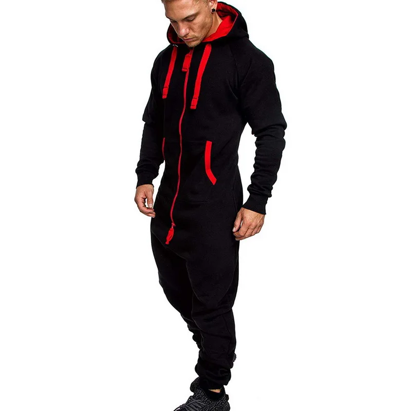 Men One Piece Sets 2020 New Spring New Men's Hooded Fleece Jumpsuit Camouflage Print Personality Casual Suit Men Men One Piece Sets 2020 New Spring New Men's Hooded Fleece Jumpsuit Camouflage Print Personality Casual Suit Men