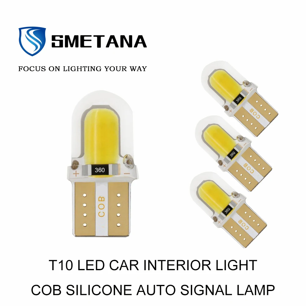 

SMETANA T10 LED car interior light SMETANA LED W5W T10 194 Interior bulbs Reading Dashboard bulb Plate number bulb Festoon lamp