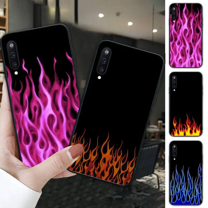 Модный силиконовый черный чехол для Samsung galaxy A01 A10 A31 A51 A71 A91 A10S A30S m20 | Мобильные