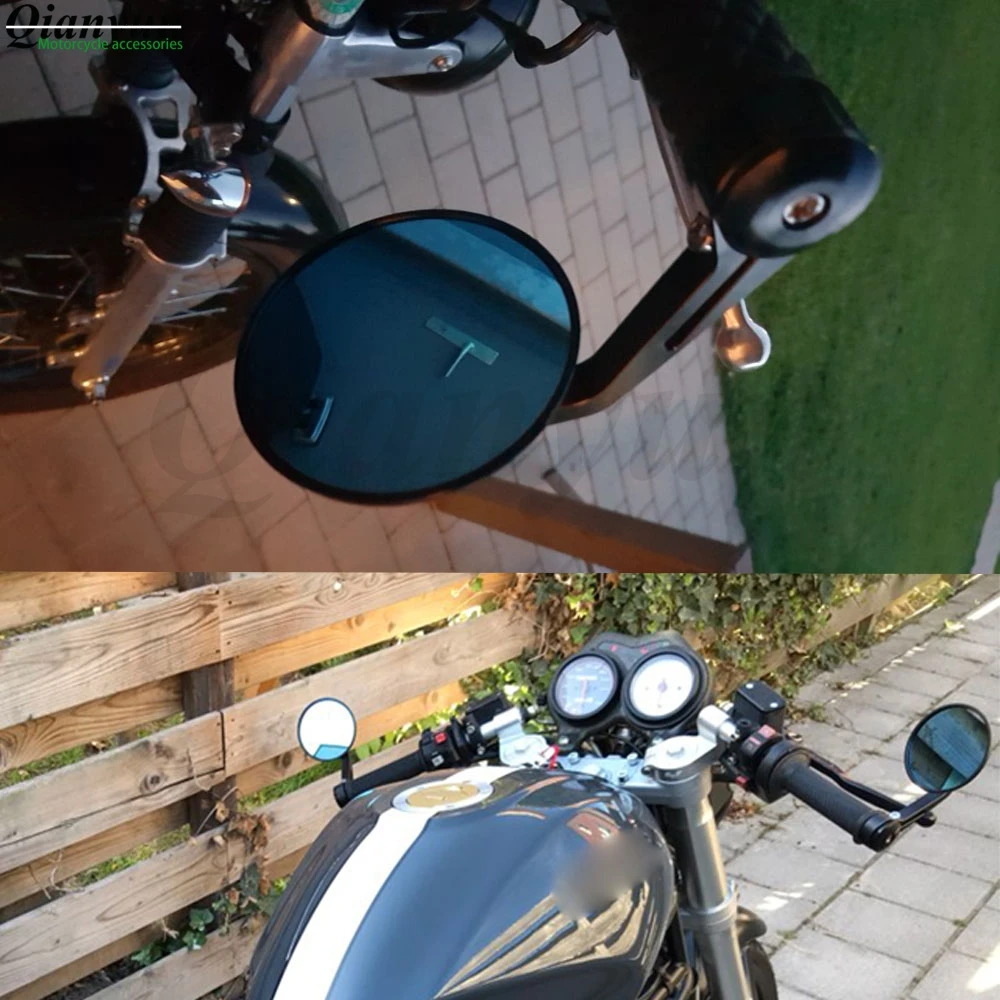Универсальное зеркало заднего вида для мотоцикла 7/" 22 мм для Honda VFR750/S VFR800/F VTR1000/F CBF1000 VF750/S CBR1100XX