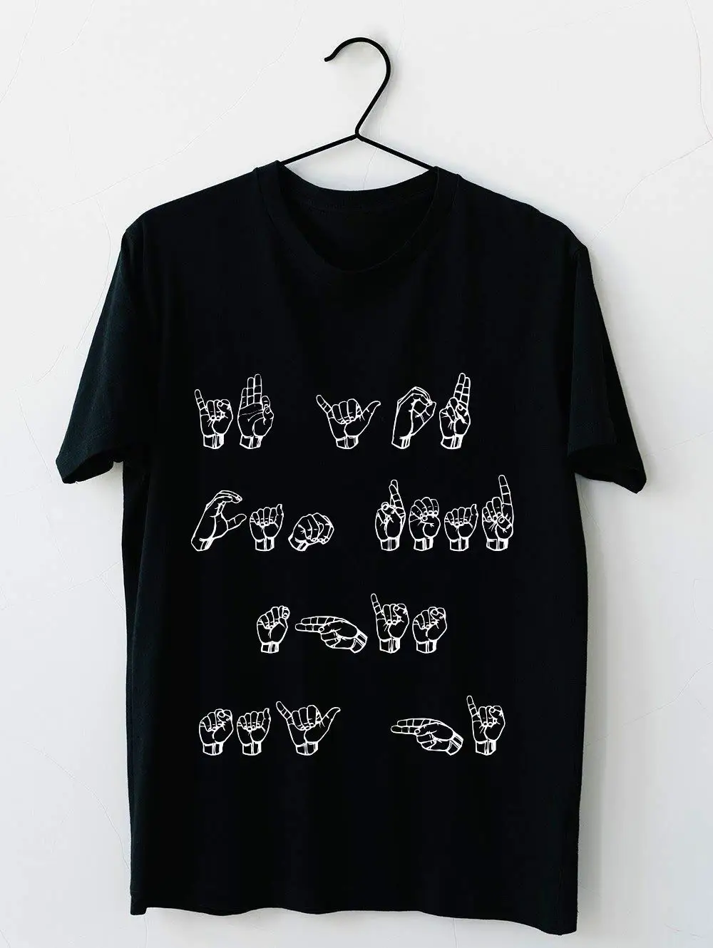 ASL FGHFG American Sign Language Tshirt If you can read this T shirt Hoodie for Men Women Unisex |