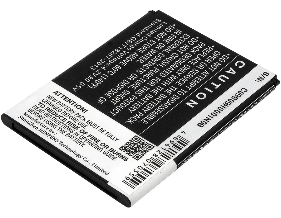 Обновленная батарея Cameron Sino для Alcatel BY71 One Touch 985, One Touch 990, One Touch 990 Carbon 1500 мАч/5.55Wh
