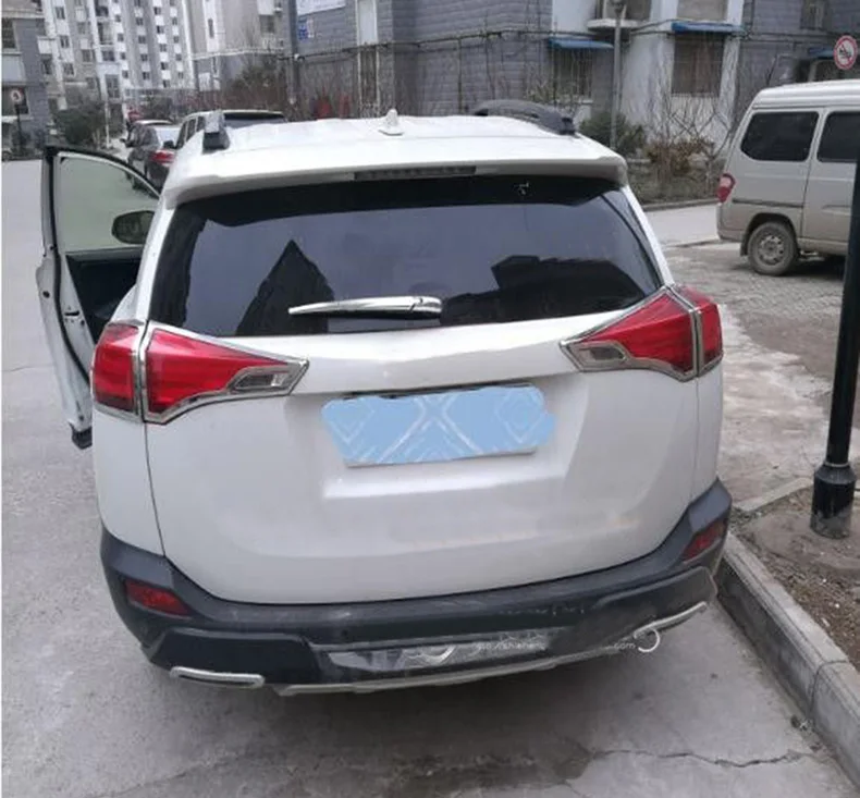 Lsrtw2017 для автомобиля Toyota Rav4 передняя противотуманная фара накладка декоративные аксессуары для интерьера 2013