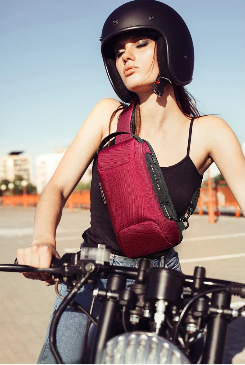 2020 New Anti-theft Multifunction Crossbody Bag Shoulder Messenger Bags Waterproof Short Trip Chest Bag Pack  for Women