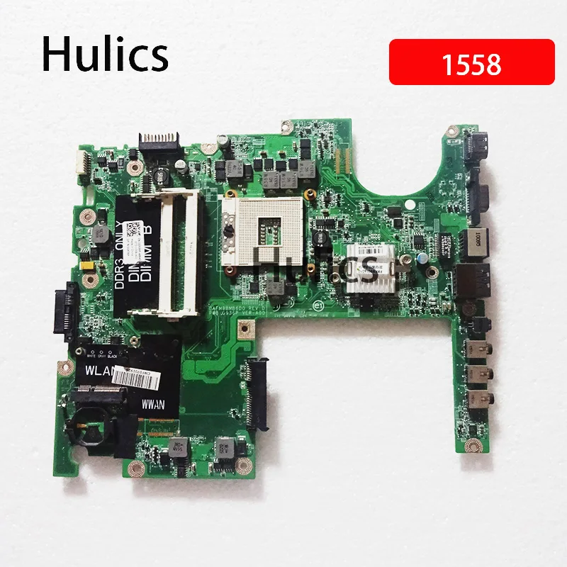 Материнская плата Hulics для ноутбука Dell Studio 1558 DAFM9BMB6D0 материнская CN-0G936P 0G936P G936P HM57 DDR3