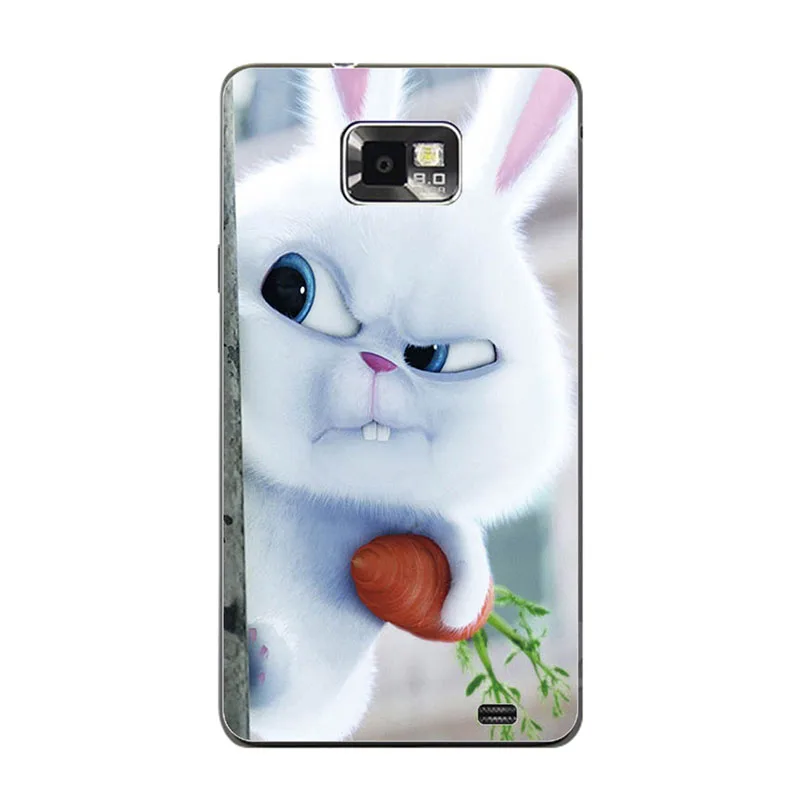 Чехол для Samsung Galaxy S2 S 2 SII i9100/S2 Plus i9105 цветные мягкие ТПУ чехлы на заднюю крышку с
