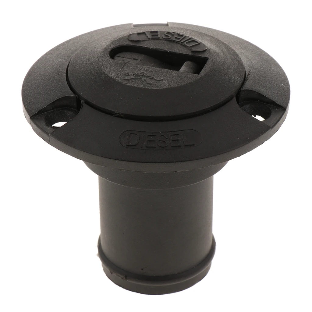 Deck Fill Filler Fuel Water Tank Deck Fill Cap Plastic for Boat Yacht RV