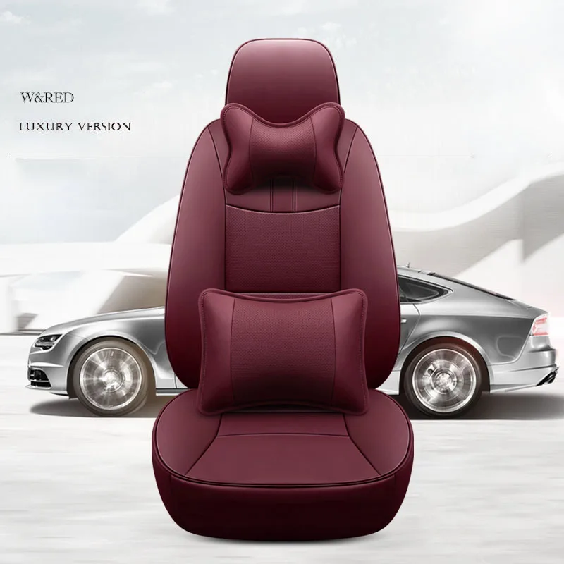 

Чехол для автомобильного сиденья из воловьей кожи на заказ, 7 сидений для автомобиля Kia Carnival Sorento Carens Borrego VQ HONDA, потоковые наклейки, автомобильные аксессуары