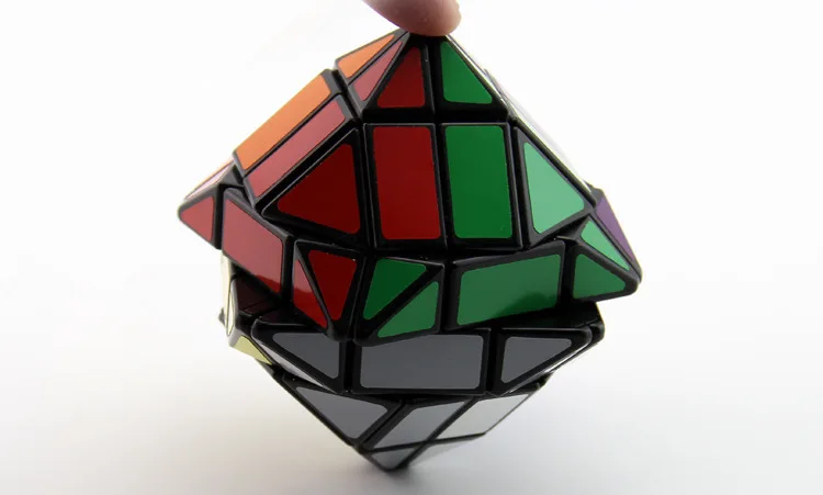 Синий четвёртый заказ Octahedral Spinner Кубик Рубика черно-белый с рисунком творческой специальной формы студентов интеллекта Deve