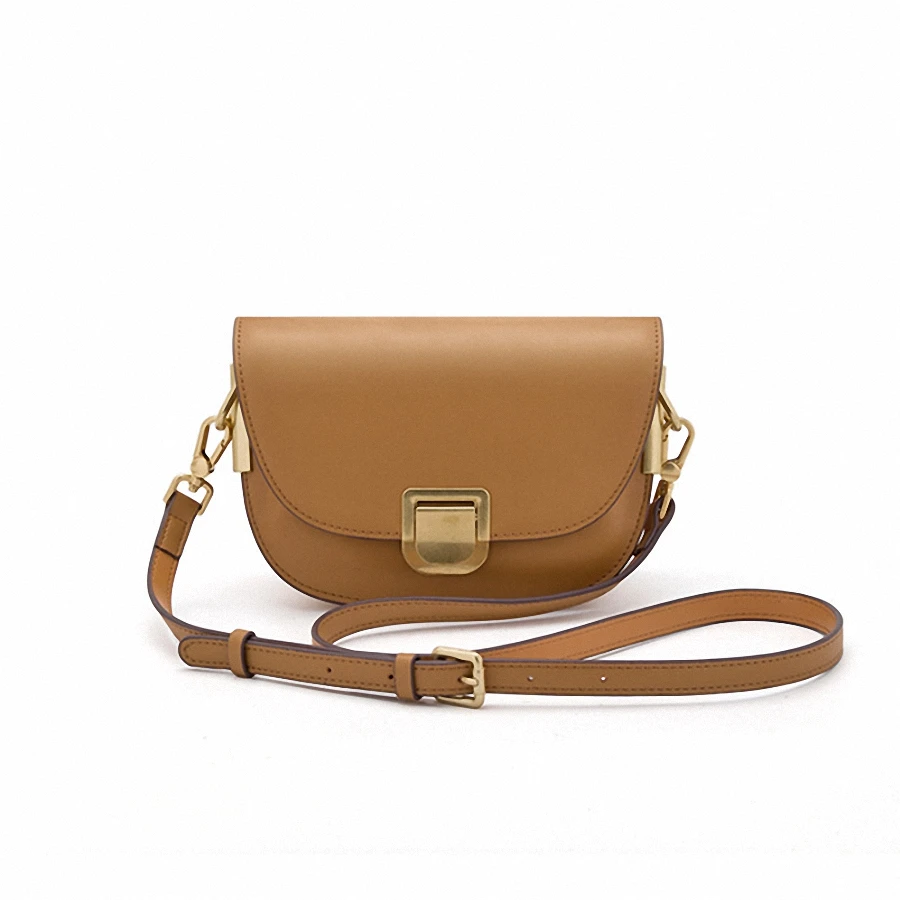 Jonlily женская натуральная кожаный седельный мешок Shoulderbag Женская модная сумка-мессенджер через плечо ежедневный кошелек для подростков-KG254