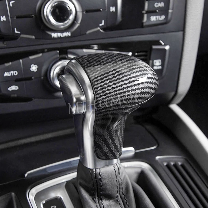 Колпачки для Audi A4 B8 A5 A6 C7 A7 Q5 Q7 2011 2012 2013 2014 2015 2016 из углеродного волокна LHD AT чехол