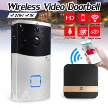 M2 смарт WiFi видео дверной звонок камера визуальный домофон с колокольчиком ночного видения IP дверной звонок беспроводная домашняя камера безопасности