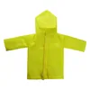 Doll Clothes Yellow Raincoat Backpack Umbrella For 18 Inch American Doll Girl's 43 Cm Reborn Baby Generation Accessories,Kid Toy 4