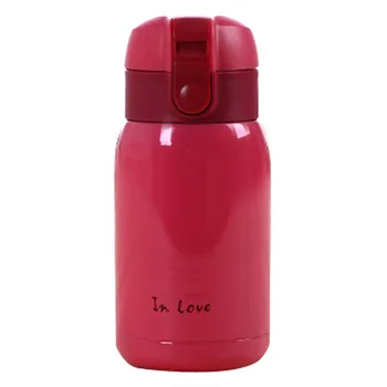 

mini Stainless Steel Big belly thermos bottle(rose red)200ml