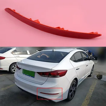 

CITALL 92406F2000 Car Red Plastic Rear Right Bumper Reflector Tail Fog Light Brake Singal Lamp Fit for Hyundai Elantra 2017 2018