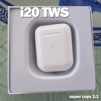 

I20 TWS Mini Wireless Bluetooth 5.0 Earphones Touch Control Sports Sweatproof Headphone Portable Earbuds 1:1 Size Air 2 Pop Up