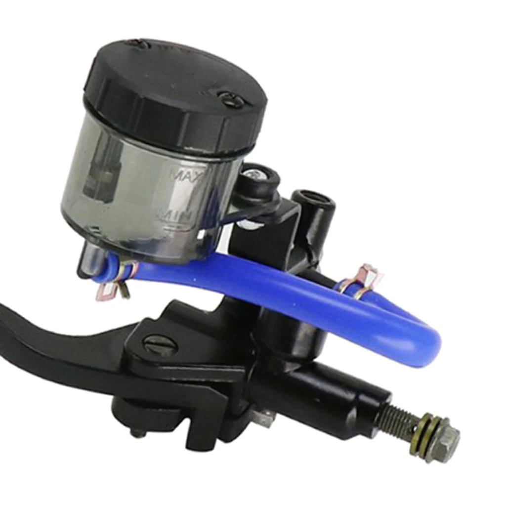 Motorcycle Hydraulic Disc Brake Clutch Hand Lever Pump Kit Set Round Oil Cup