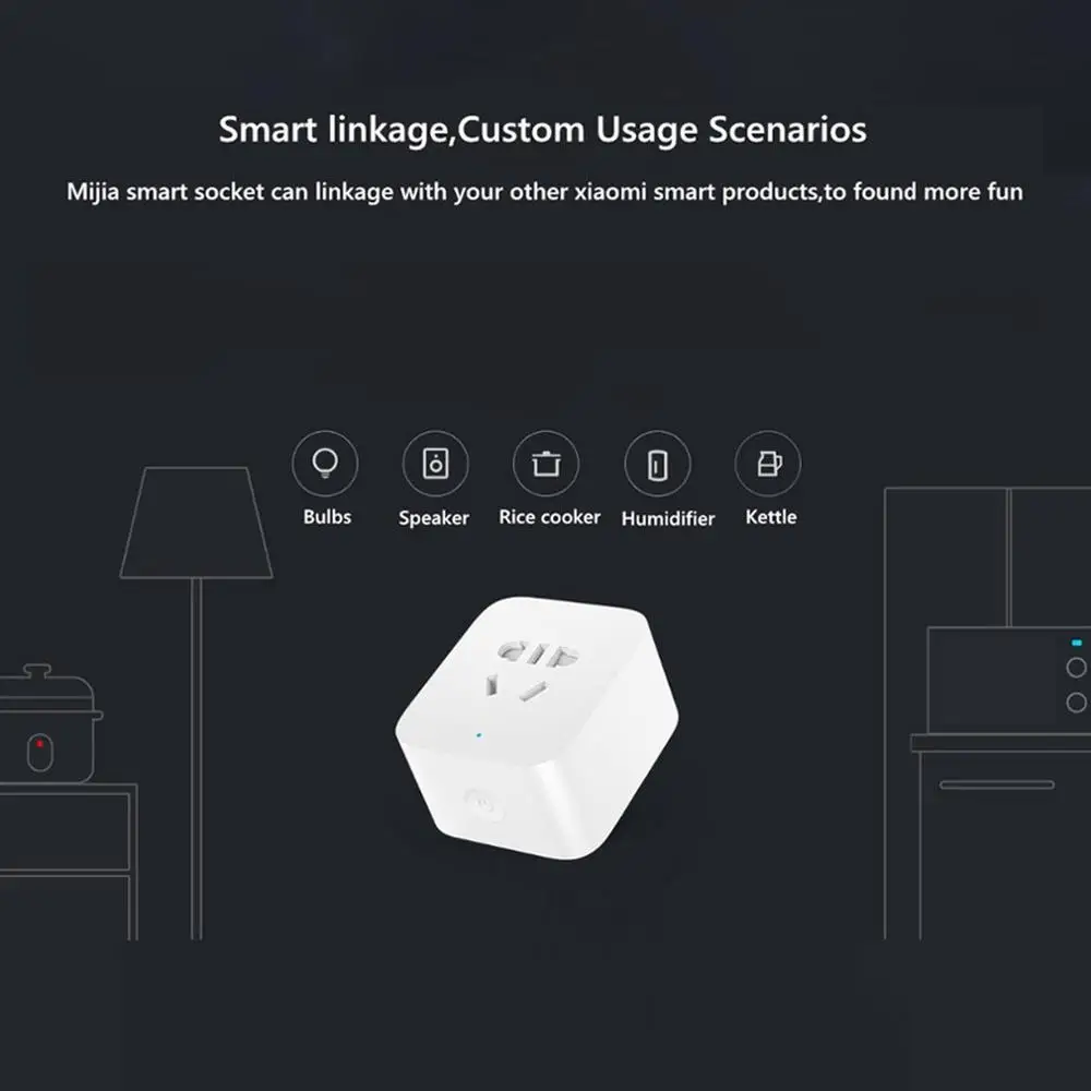 Xiaomi Socket Pro "умные" аксессуары для дома wifi многофункциональный пульт дистанционного управления с USB умная розетка улучшенная версия Smart Plug