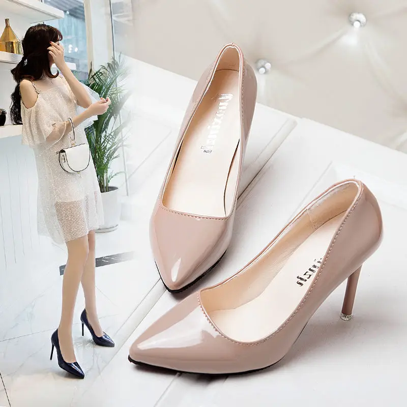 

Classic Fashion Female Pumps Women Pumps Heeled Shoes Nude Pointed Toe Sexy High Heel Shoes Stiletto High Heels Ladies 7cm 10cm