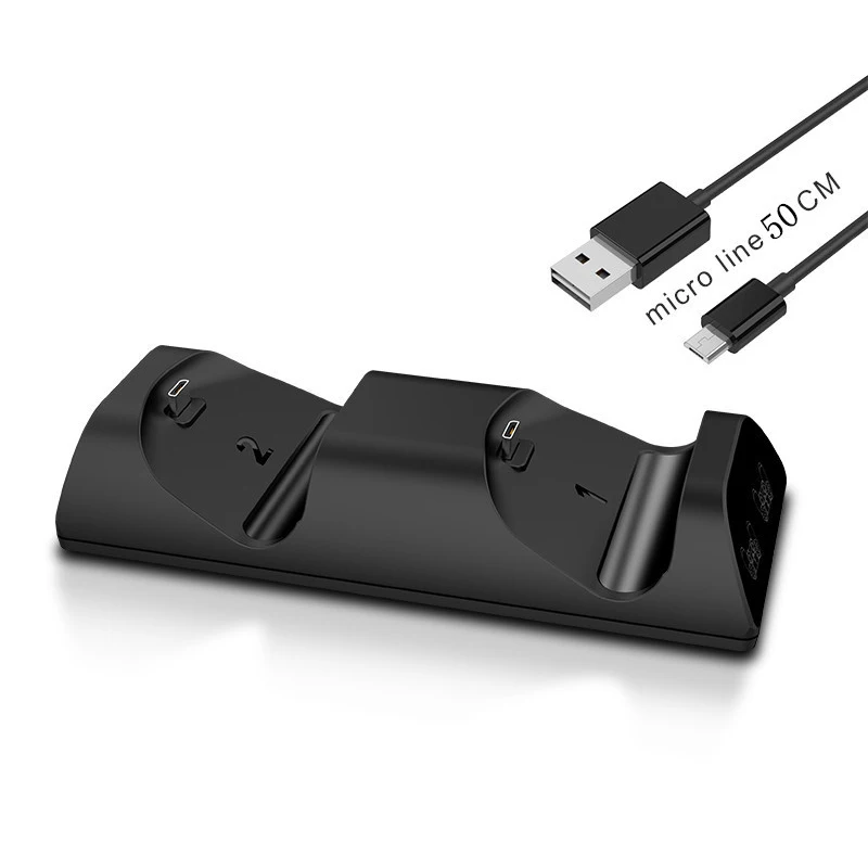 Контроллер двойная ручка беспроводные зарядные устройства двойной USB зарядная док-станция Подставка для Playstation 4 PS4 джойстик