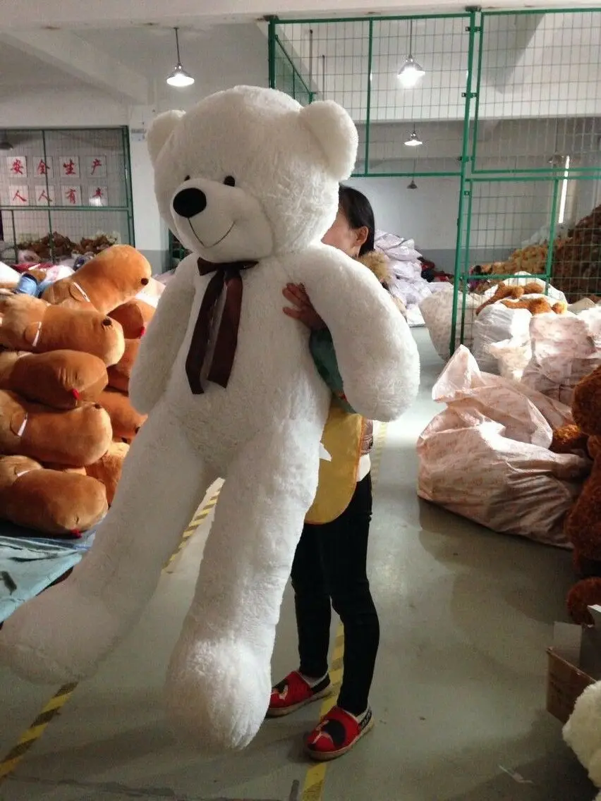 6" коричневый плюшевый мишка большой плюшевый мишка мягкая кукла 160 см детские игрушки на день рождения для детей милый плюшевый подарок на праздник