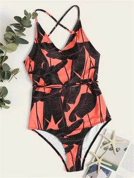 

2020 NEW WOMEN EXPLOSIVE SWIMSUIT FEMALE PRINT LACE SEXY BIKINI