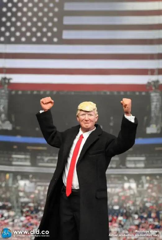 DID AP003 1/6 Новая фигурка солдата президент США Дональд Трамп игрушка