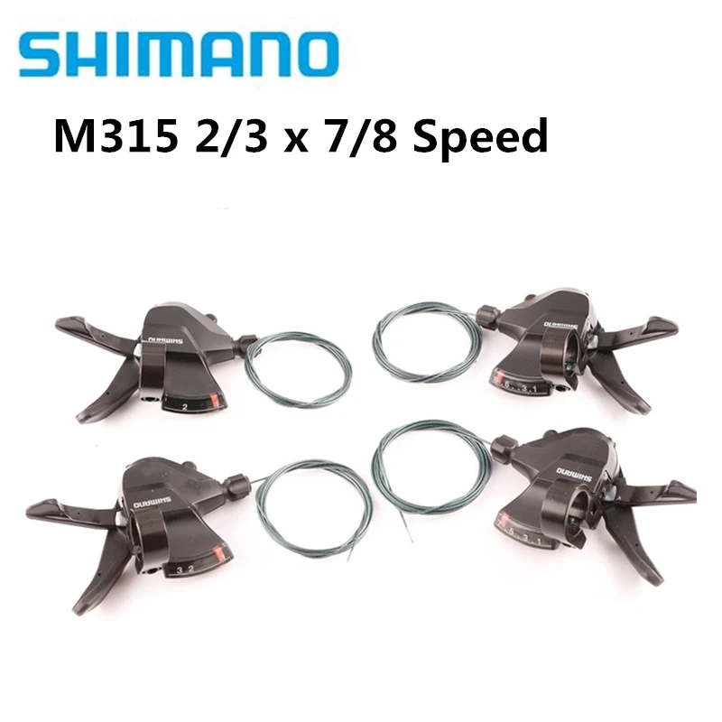 SHIMANO Altus SL-M315 2X7 2X8 3x8 3x7 14 16 21 24 скоростей набор триггеров Rapidfire Plus w/Shifter обновление кабеля от M310