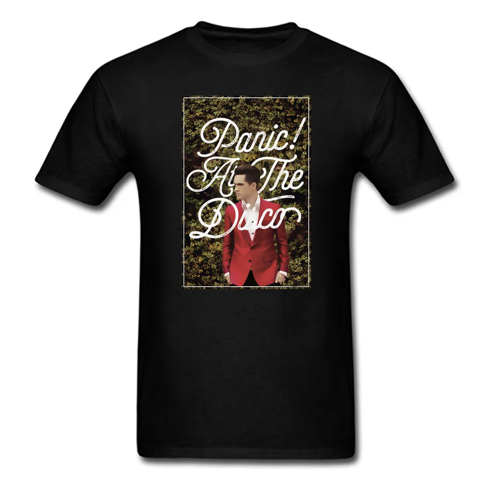 Panic At The Disco Для мужчин рок футболка с принтом в стиле хип-хоп Харадзюку с круглым вырезом, с коротким рукавом, стиль панк хлопок Повседневное рубашки брендовая одежда