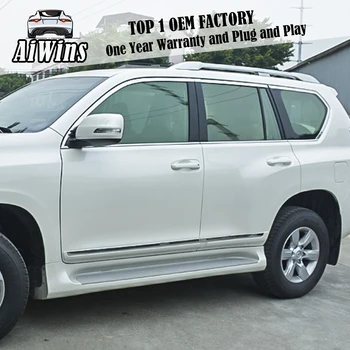 

Car Styling for Toyota Prado 2010-2019 Land Cruiser Overbearing Window Trim Car Exterior Accessories Stainless Steel Decoration