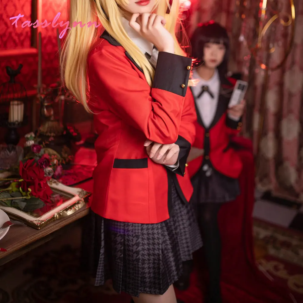 Uniforme Feminino Para Meninas, Anime, Kakegurui, Cosplay, Y