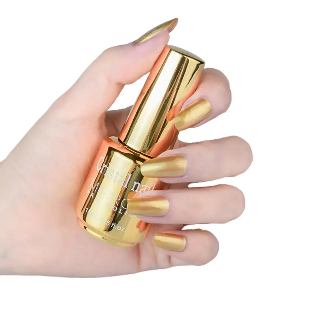 20ml Nail Polish Resin Gel Metallic Mirror Effect Lasting Nail Decor Quick Drying Makeup Tools Art Decoration nail polish nail art tools