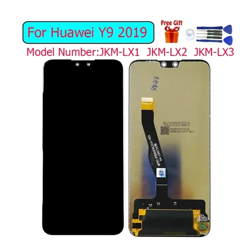 Для huawei Y9 2019 JKM-LX1 JKM-LX2 дисплей ЖК-экран Замена для Enjoy 9 дигитайзер сборки сенсорной