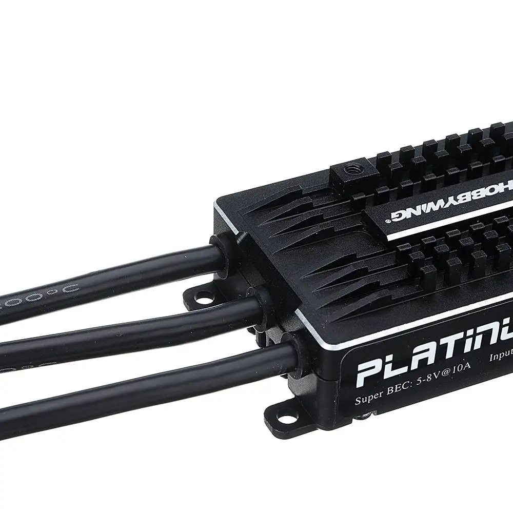HobbyWing platino 80A V4 ESC 3 S-6 S BEC 5-8V 10A para 450L-500 clase Heli