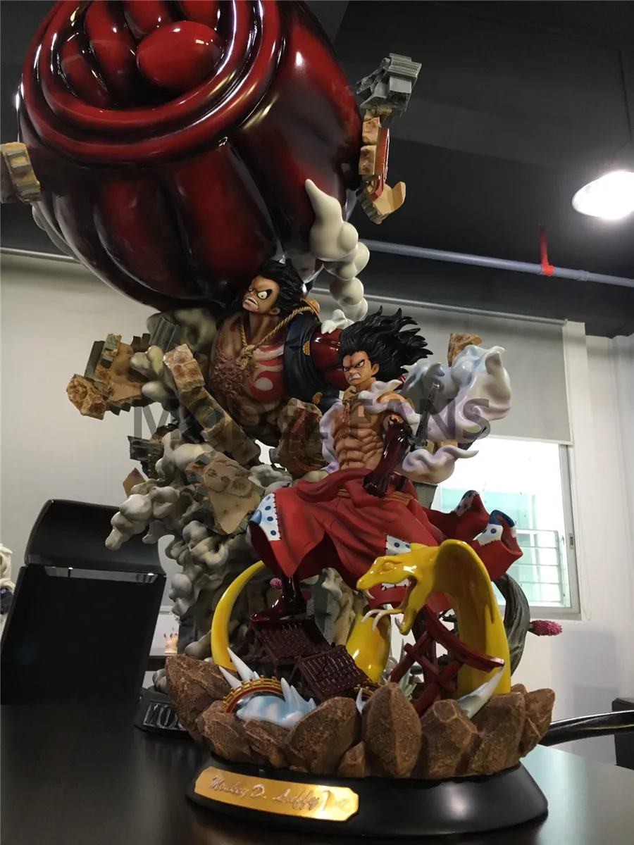 One Piece Luffy Gear Fourth Kimono Snake Man Form GK Resin Statue for Collectors' Toy Collection. image 6