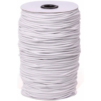 

1/8 Inch Elastic Cord Heavy Stretch String Braided Elastic Band/Elastic Rope135Yard Sewing Elastic Spool