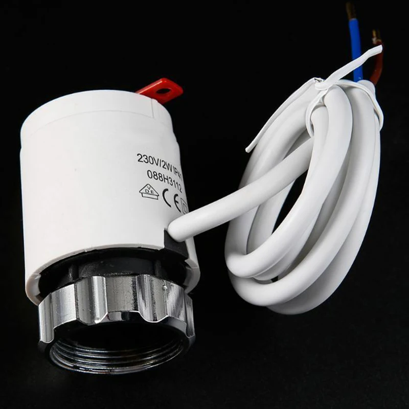 

Electric Thermal Actuator Manifold Flooring Heating System Water Separator Temperature Controller Floor Heater Parts