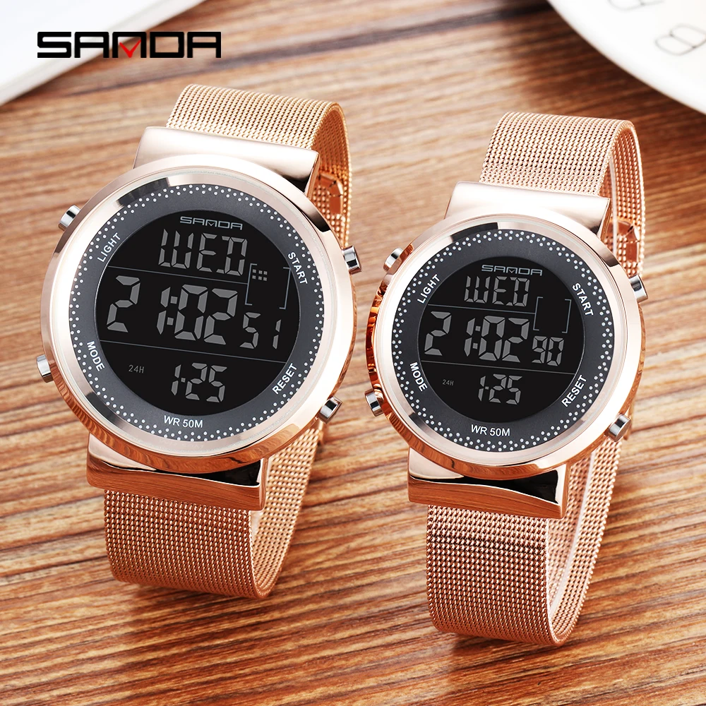 

Digital Sports Mens Women Watch Luxury Electronic Military Male Running Watches Relogio Masculino LED Wrist Watch Horloge Femme