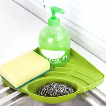 

1PCS Home Triangle Shape Drain Rack Holder Multifunction Drain Shelf storage rack Kitchen Sucker Drain Rack Storage Rack