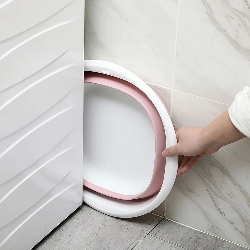 Multi-Purpose Folding Collapsible Wash Basin Folding Basins Portable Basin for Washing Bathbasin Bucket Car Washing Ourdoors