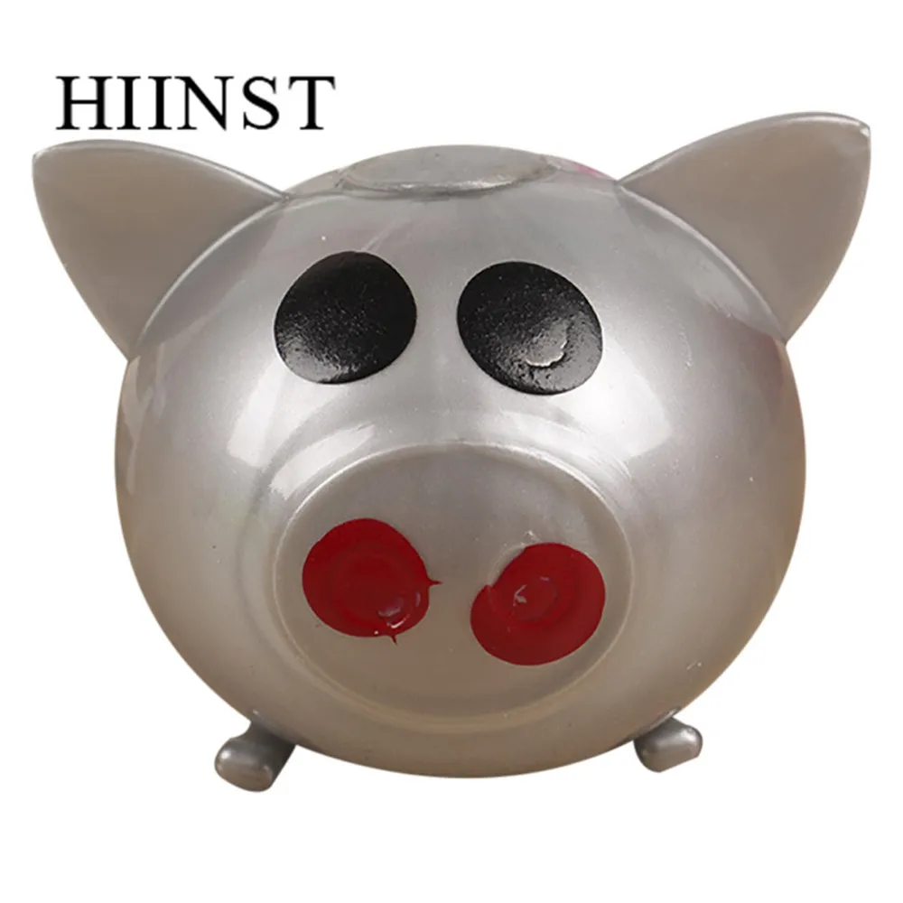 HIINST забавная игрушка для детей, игрушка для снятия стресса, забавная мультяшная свинья, Ароматизированная детская, медленно поднимающаяся, ароматическая игрушка для взрослых, снимает стресс, реалистичные игрушки