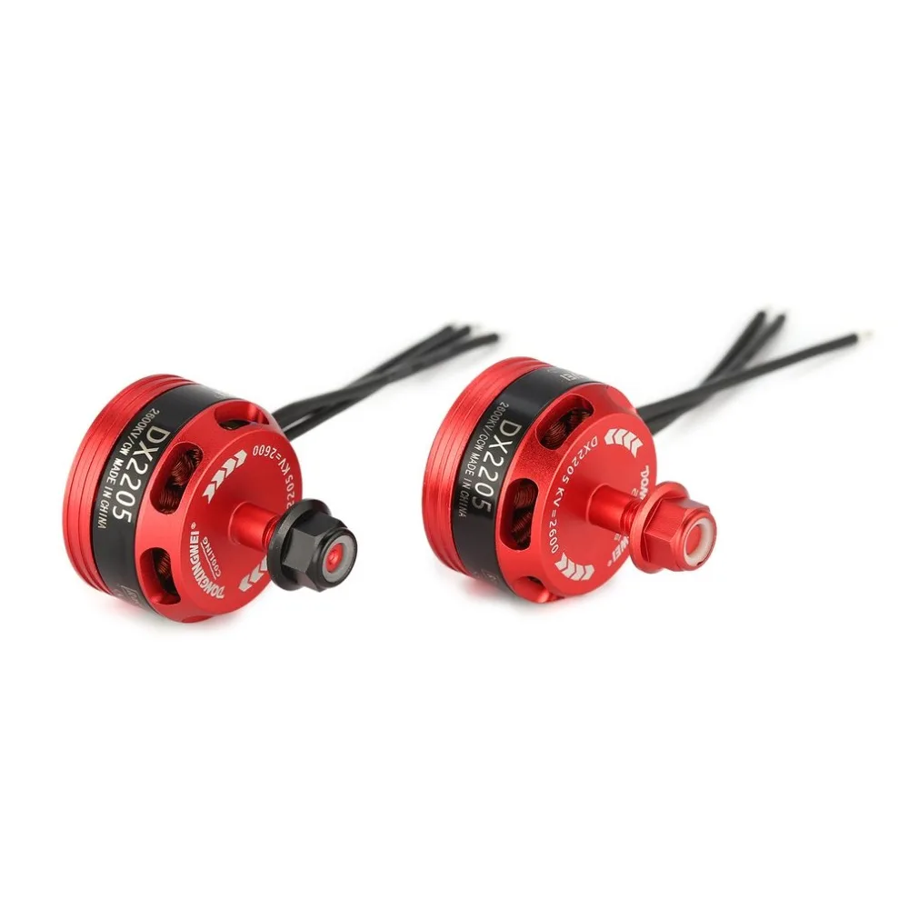 2 шт. DX2205 2205 2600KV 2-4S CW/CCW бесщеточный двигатель для QAV250 Wizard X220 280 RC FPV Дрон самолет вертолет Мультикоптер