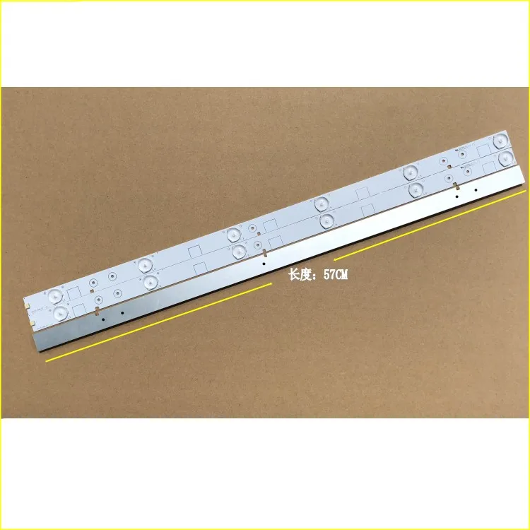 

6Pieces/lot FOR 32-inch 6LED LED lamp bar 6V Universal Hisense LCD TV LED backlight substrate lamp bar 6 lamp 57CM