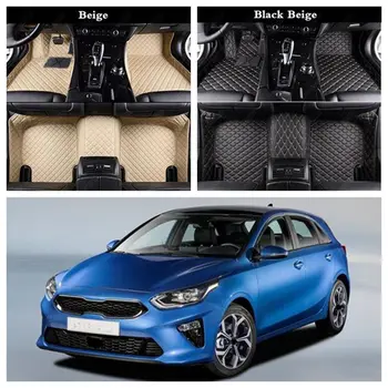 

Car Floor Mats for Kia Rio 3 Forte Niro Optima Rio Sorento Soul Sportage Forte Sedona Ceed Soul Stinger Car Floor Mat Foot Mat