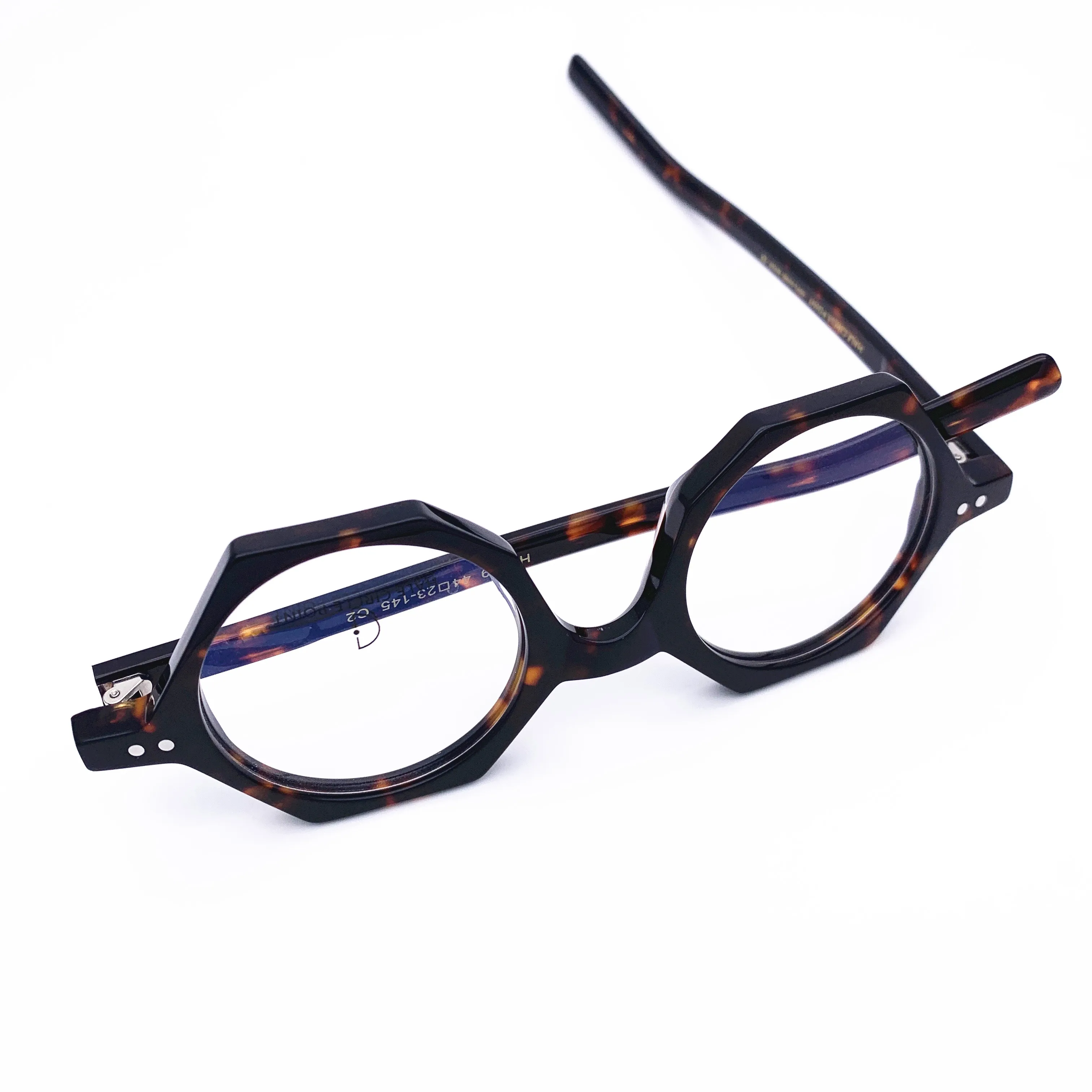 Belight Optiacl ацетат неправильной формы очки оправа для мужчин и женщин очки по рецепту Ретро оптическая оправа очки HP219