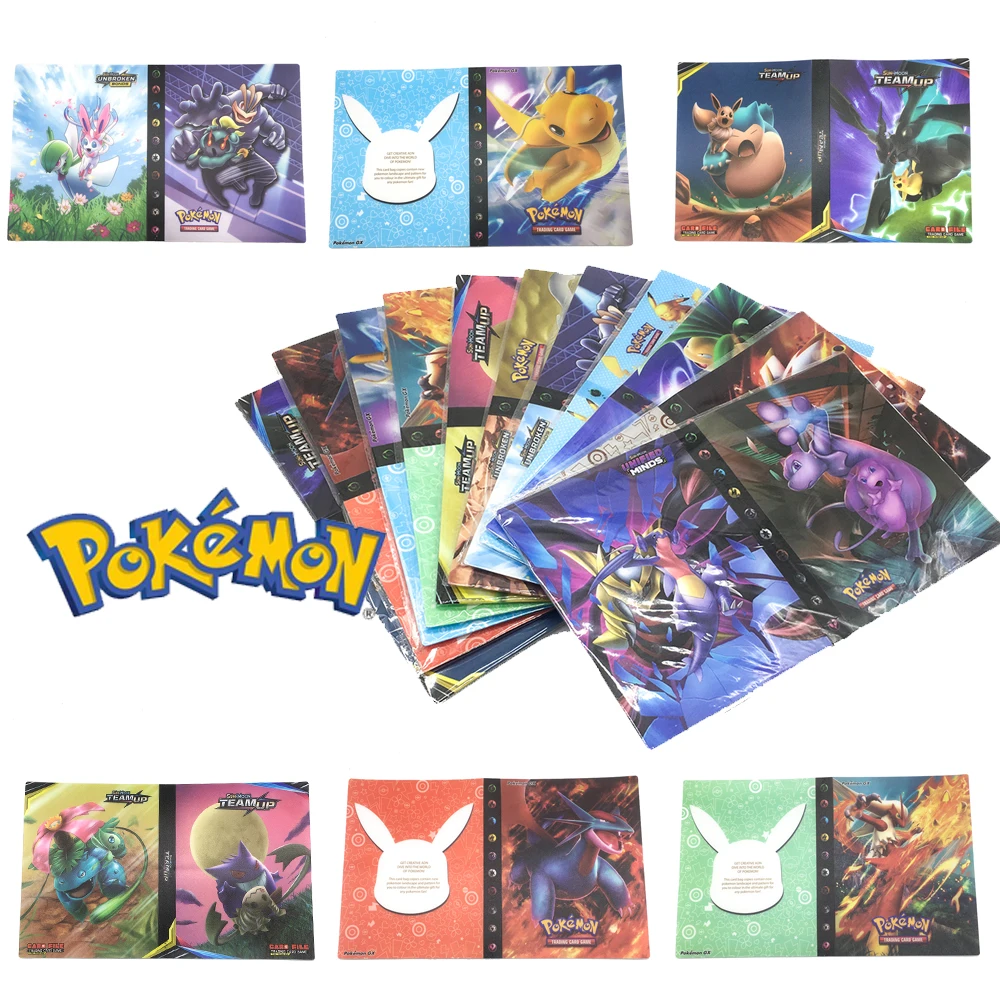 Pokemon, 240 шт., держатель для карт, альбом, игрушки для детей, коллекция, альбом, игра, торговая карточная игра, Покемон, подарок