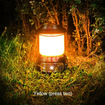 

Multifunctional Outdoor Camping Light LED Rechargeable Portable Emergency Lighting H7JP