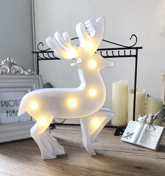 

Ins led caribou shaped decorative light night light