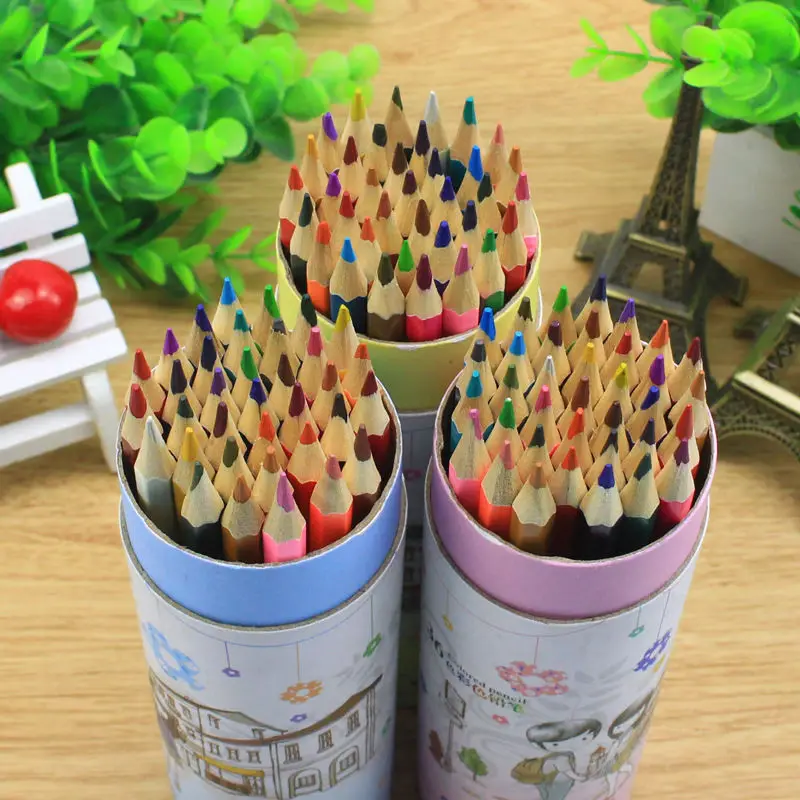 

Color Lead Barreled Colored Pencil 12 Color 24 Color 36 Color 48 Color Fill Pen Color Lead Painting Painting Fine Art Pen